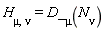 H[mu, nu] = Physics:-D_[mu](N[nu])