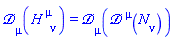 Physics:-D_[mu](H[`~mu`, nu], [X]) = Physics:-D_[mu](Physics:-D_[`~mu`](N[nu], [X]), [X])