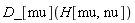 Physics:-D_[mu](H[mu, nu])
