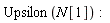 Upsilon(N[1])
