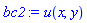 u(x, y)
