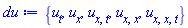 {u[t], u[x], u[x, t], u[x, x], u[x, x, t]}