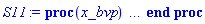 proc (x_bvp) local res, data, solnproc, _ndsol, outpoint, i; option `Copyright (c) 2000 by Waterloo Maple Inc. All rights reserved.`; _EnvDSNumericSaveDigits := Digits; Digits := 15; if _EnvInFsolve = true then outpoint := evalf[_EnvDSNumericSaveDigits](x_bvp) else outpoint := evalf(x_bvp) end if; data := Array(1..4, {(1) = proc (outpoint) local X, Y, YP, yout, errproc, L, V, i; option `Copyright (c) 2000 by Waterloo Maple Inc. All rights reserved.`; X := Vector(23, {(1) = .0, (2) = .43995910756952955, (3) = .8818024979495411, (4) = 1.3270776004308045, (5) = 1.7763484441069568, (6) = 2.229065879136695, (7) = 2.684207128805122, (8) = 3.140817181526158, (9) = 3.5981979167878757, (10) = 4.0559771665647775, (11) = 4.513960436412507, (12) = 4.972035001116527, (13) = 5.430146736418387, (14) = 5.8882754726647875, (15) = 6.346417081862801, (16) = 6.804565947859982, (17) = 7.262708179327477, (18) = 7.720830795175491, (19) = 8.178943307293594, (20) = 8.637079917616942, (21) = 9.095271573062485, (22) = 9.55312550836552, (23) = 10.0}, datatype = float[8], order = C_order); Y := Matrix(23, 3, {(1, 1) = .0, (1, 2) = .510618751345326, (1, 3) = -.5621776449624967, (2, 1) = .17717334220528227, (2, 2) = .3094384103457518, (2, 3) = -.36249778610993466, (3, 1) = .2835457506232679, (3, 2) = .18237603524747753, (3, 3) = -.22215239106093324, (4, 1) = .34609337288531195, (4, 2) = .10528549733875404, (4, 3) = -.1313037143718732, (5, 1) = .38226110558181875, (5, 2) = 0.5986757437392236e-1, (5, 3) = -0.7570052587025905e-1, (6, 1) = .4028817239785081, (6, 2) = 0.3368972489103516e-1, (6, 3) = -0.4293950636267703e-1, (7, 1) = .41451120840782213, (7, 2) = 0.1883373920486776e-1, (7, 3) = -0.24113598781561642e-1, (8, 1) = .4210213973431861, (8, 2) = 0.10487755429959987e-1, (8, 3) = -0.13462644018507802e-1, (9, 1) = .42464905330360847, (9, 2) = 0.5827609213592593e-2, (9, 3) = -0.7492027740321948e-2, (10, 1) = .42666537431298196, (10, 2) = 0.32341752319787276e-2, (10, 3) = -0.41620140393042165e-2, (11, 1) = .42778447655676605, (11, 2) = 0.17934853870152092e-2, (11, 3) = -0.2309891932194095e-2, (12, 1) = .42840502007546755, (12, 2) = 0.9939485823390328e-3, (12, 3) = -0.128132977545255e-2, (13, 1) = .42874885053352857, (13, 2) = 0.5504549692948659e-3, (13, 3) = -0.710585328691742e-3, (14, 1) = .428939188910442, (14, 2) = 0.3045149657496893e-3, (14, 3) = -0.3940128086348384e-3, (15, 1) = .42904440886986595, (15, 2) = 0.16814506760643266e-3, (15, 3) = -0.2184582751864434e-3, (16, 1) = .42910243164507306, (16, 2) = 0.9253589387088047e-4, (16, 3) = -0.12111740438283116e-3, (17, 1) = .4291342856498462, (17, 2) = 0.5061752912533847e-4, (17, 3) = -0.6714895745960031e-4, (18, 1) = .4291516313607923, (18, 2) = 0.27378292595049353e-4, (18, 3) = -0.37228690528137976e-4, (19, 1) = .4291609342033263, (19, 2) = 0.14494226764390213e-4, (19, 3) = -0.20640432198220086e-4, (20, 1) = .42916577833108405, (20, 2) = 0.7350727087129666e-5, (20, 3) = -0.11443117153602244e-4, (21, 1) = .42916815033963046, (21, 2) = 0.3389993912843161e-5, (21, 3) = -0.6343627852532419e-5, (22, 1) = .4291691510446365, (22, 2) = 0.11954976052799754e-5, (22, 3) = -0.35181854688677843e-5, (23, 1) = .4291693927115069, (23, 2) = .0, (23, 3) = -0.1978965807811915e-5}, datatype = float[8], order = C_order); YP := Matrix(23, 3, {(1, 1) = .510618751345326, (1, 2) = -.5621776449624967, (1, 3) = .5214630184509197, (2, 1) = .3094384103457518, (2, 2) = -.36249778610993466, (2, 3) = .3841790925159498, (3, 1) = .18237603524747753, (3, 2) = -.22215239106093324, (3, 3) = .25549313589355654, (4, 1) = .10528549733875404, (4, 2) = -.1313037143718732, (4, 3) = .15850010803773118, (5, 1) = 0.5986757437392236e-1, (5, 2) = -0.7570052587025905e-1, (5, 3) = 0.9398035305970513e-1, (6, 1) = 0.3368972489103516e-1, (6, 2) = -0.4293950636267703e-1, (6, 3) = 0.5416862217701158e-1, (7, 1) = 0.1883373920486776e-1, (7, 2) = -0.24113598781561642e-1, (7, 3) = 0.3069549037489346e-1, (8, 1) = 0.10487755429959987e-1, (8, 2) = -0.13462644018507802e-1, (8, 3) = 0.17224169617735433e-1, (9, 1) = 0.5827609213592593e-2, (9, 2) = -0.7492027740321948e-2, (9, 3) = 0.9612369520048963e-2, (10, 1) = 0.32341752319787276e-2, (10, 2) = -0.41620140393042165e-2, (10, 3) = 0.5348281612789148e-2, (11, 1) = 0.17934853870152092e-2, (11, 2) = -0.2309891932194095e-2, (11, 3) = 0.29708409130159183e-2, (12, 1) = 0.9939485823390328e-3, (12, 2) = -0.128132977545255e-2, (12, 3) = 0.16487601920967994e-2, (13, 1) = 0.5504549692948659e-3, (13, 2) = -0.710585328691742e-3, (13, 3) = 0.9145939299941647e-3, (14, 1) = 0.3045149657496893e-3, (14, 2) = -0.3940128086348384e-3, (14, 3) = 0.5072080623971895e-3, (15, 1) = 0.16814506760643266e-3, (15, 2) = -0.2184582751864434e-3, (15, 3) = 0.2812414501478151e-3, (16, 1) = 0.9253589387088047e-4, (16, 2) = -0.12111740438283116e-3, (16, 3) = 0.15593244398894642e-3, (17, 1) = 0.5061752912533847e-4, (17, 2) = -0.6714895745960031e-4, (17, 3) = 0.8645288394318198e-4, (18, 1) = 0.27378292595049353e-4, (18, 2) = -0.37228690528137976e-4, (18, 3) = 0.47931758962540315e-4, (19, 1) = 0.14494226764390213e-4, (19, 2) = -0.20640432198220086e-4, (19, 3) = 0.26574621658864638e-4, (20, 1) = 0.7350727087129666e-5, (20, 2) = -0.11443117153602244e-4, (20, 3) = 0.14733090905655878e-4, (21, 1) = 0.3389993912843161e-5, (21, 2) = -0.6343627852532419e-5, (21, 3) = 0.8167472079860358e-5, (22, 1) = 0.11954976052799754e-5, (22, 2) = -0.35181854688677843e-5, (22, 3) = 0.4529692871103739e-5, (23, 1) = .0, (23, 2) = -0.1978965807811915e-5, (23, 3) = 0.25479346618064288e-5}, datatype = float[8], order = C_order); errproc := proc (x_bvp) local outpoint, X, Y, yout, L, V, i; option `Copyright (c) 2000 by Waterloo Maple Inc. All rights reserved.`; Digits := 15; outpoint := evalf(x_bvp); X := Vector(23, {(1) = .0, (2) = .43995910756952955, (3) = .8818024979495411, (4) = 1.3270776004308045, (5) = 1.7763484441069568, (6) = 2.229065879136695, (7) = 2.684207128805122, (8) = 3.140817181526158, (9) = 3.5981979167878757, (10) = 4.0559771665647775, (11) = 4.513960436412507, (12) = 4.972035001116527, (13) = 5.430146736418387, (14) = 5.8882754726647875, (15) = 6.346417081862801, (16) = 6.804565947859982, (17) = 7.262708179327477, (18) = 7.720830795175491, (19) = 8.178943307293594, (20) = 8.637079917616942, (21) = 9.095271573062485, (22) = 9.55312550836552, (23) = 10.0}, datatype = float[8], order = C_order); Y := Matrix(23, 3, {(1, 1) = .0, (1, 2) = .0, (1, 3) = 0.8443585204955963e-7, (2, 1) = 0.8072589267659636e-7, (2, 2) = -0.13040637822613006e-6, (2, 3) = 0.15281918615445138e-6, (3, 1) = 0.39989750781142555e-7, (3, 2) = -0.11177533439806323e-6, (3, 3) = 0.1352441905854288e-6, (4, 1) = -0.20600025919174704e-7, (4, 2) = -0.3663790652273445e-7, (4, 3) = 0.3961571511177524e-7, (5, 1) = -0.49196188461498834e-7, (5, 2) = 0.5492226766989574e-8, (5, 3) = -0.1811804632665225e-7, (6, 1) = -0.5176128689580457e-7, (6, 2) = 0.10746044825613138e-7, (6, 3) = -0.24261078473670985e-7, (7, 1) = -0.4605856538385761e-7, (7, 2) = 0.2347487092667642e-8, (7, 3) = -0.10120809582466025e-7, (8, 1) = -0.4167885627474688e-7, (8, 2) = -0.50636120787681426e-8, (8, 3) = 0.2710185594404049e-8, (9, 1) = -0.4055994520021322e-7, (9, 2) = -0.7884739911451825e-8, (9, 3) = 0.8563777546638327e-8, (10, 1) = -0.41605931611661884e-7, (10, 2) = -0.7347948086520706e-8, (10, 3) = 0.908101908275086e-8, (11, 1) = -0.43422115575092884e-7, (11, 2) = -0.5397359425838763e-8, (11, 3) = 0.7106596371627789e-8, (12, 1) = -0.45148718532454525e-7, (12, 2) = -0.33200029720200515e-8, (12, 3) = 0.45977051212970705e-8, (13, 1) = -0.4644624587319399e-7, (13, 2) = -0.16812844515373377e-8, (13, 3) = 0.2476976139544679e-8, (14, 1) = -0.4728162048888603e-7, (14, 2) = -0.597980012160218e-9, (14, 3) = 0.10035287537696905e-8, (15, 1) = -0.4774964466124897e-7, (15, 2) = 0.1516792967540915e-10, (15, 3) = 0.1216447480458187e-9, (16, 1) = -0.4797098512847073e-7, (16, 2) = 0.2984480082832177e-9, (16, 3) = -0.32609332485037004e-9, (17, 1) = -0.4804804671209328e-7, (17, 2) = 0.3798012127372219e-9, (17, 3) = -0.497031217110049e-9, (18, 1) = -0.4805324175520197e-7, (18, 2) = 0.3535479474474593e-9, (18, 3) = -0.5125103792466736e-9, (19, 1) = -0.48031643002679316e-7, (19, 2) = 0.28054921031195175e-9, (19, 3) = -0.4535792419789312e-9, (20, 1) = -0.4800808931165307e-7, (20, 2) = 0.19581304022615792e-9, (20, 3) = -0.3686139862436758e-9, (21, 1) = -0.4799424116835274e-7, (21, 2) = 0.11696392107492342e-9, (21, 3) = -0.2833008145543955e-9, (22, 1) = -0.4799400195331907e-7, (22, 2) = 0.51123446927522176e-10, (22, 3) = -0.20919618553471444e-9, (23, 1) = -0.4800625077534693e-7, (23, 2) = .0, (23, 3) = -0.15020239214744807e-9}, datatype = float[8], order = C_order); if not type(outpoint, 'numeric') then if outpoint = "start" or outpoint = "left" then return X[1] elif outpoint = "right" then return X[23] elif outpoint = "order" then return 6 elif outpoint = "error" then return HFloat(1.5281918615445138e-7) elif outpoint = "errorproc" then error "this is already the error procedure" elif outpoint = "rawdata" then return [3, 23, [F[0](xi), diff(F[0](xi), xi), diff(diff(F[0](xi), xi), xi)], X, Y] else return ('procname')(x_bvp) end if end if; if outpoint < X[1] or X[23] < outpoint then error "solution is only defined in the range %1..%2", X[1], X[23] end if; V := array([1 = 4, 2 = 0]); if Digits <= trunc(evalhf(Digits)) then L := Vector(4, 'datatype' = 'float'[8]); yout := Vector(3, 'datatype' = 'float'[8]); evalhf(`dsolve/numeric/lagrange`(23, 3, X, Y, outpoint, var(yout), var(L), var(V))) else L := Vector(4, 'datatype' = 'sfloat'); yout := Vector(3, 'datatype' = 'sfloat'); `dsolve/numeric/lagrange`(23, 3, X, Y, outpoint, yout, L, V) end if; [xi = outpoint, seq('[F[0](xi), diff(F[0](xi), xi), diff(diff(F[0](xi), xi), xi)]'[i] = yout[i], i = 1 .. 3)] end proc; if not type(outpoint, 'numeric') then if outpoint = "start" or outpoint = "left" then return X[1] elif outpoint = "method" then return "bvp" elif outpoint = "right" then return X[23] elif outpoint = "order" then return 6 elif outpoint = "error" then return HFloat(1.5281918615445138e-7) elif outpoint = "errorproc" then return eval(errproc) elif outpoint = "rawdata" then return [3, 23, "depnames", X, Y, YP] else error "non-numeric value" end if end if; if outpoint < X[1] or X[23] < outpoint then error "solution is only defined in the range %1..%2", X[1], X[23] end if; if Digits <= trunc(evalhf(Digits)) and (_EnvInFsolve <> true or _EnvDSNumericSaveDigits <= trunc(evalhf(Digits))) then V := array( 1 .. 6, [( 1 ) = (7), ( 2 ) = (0), ( 3 ) = (false), ( 4 ) = (false), ( 5 ) = (false), ( 6 ) = (false)  ] ); L := Matrix(7, 2, {(1, 1) = .0, (1, 2) = .0, (2, 1) = .0, (2, 2) = .0, (3, 1) = .0, (3, 2) = .0, (4, 1) = .0, (4, 2) = .0, (5, 1) = .0, (5, 2) = .0, (6, 1) = .0, (6, 2) = .0, (7, 1) = .0, (7, 2) = .0}, datatype = float[8], order = C_order); yout := Vector(3, {(1) = .0, (2) = .0, (3) = .0}, datatype = float[8]); evalhf(`dsolve/numeric/hermite`(23, 3, X, Y, YP, outpoint, var(yout), var(L), var(V))) else if _EnvInFsolve = true then Digits := _EnvDSNumericSaveDigits end if; V := array( 1 .. 6, [( 1 ) = (7), ( 2 ) = (0), ( 3 ) = (false), ( 4 ) = (false), ( 5 ) = (false), ( 6 ) = (false)  ] ); L := Matrix(7, 2, {(1, 1) = 0., (1, 2) = 0., (2, 1) = 0., (2, 2) = 0., (3, 1) = 0., (3, 2) = 0., (4, 1) = 0., (4, 2) = 0., (5, 1) = 0., (5, 2) = 0., (6, 1) = 0., (6, 2) = 0., (7, 1) = 0., (7, 2) = 0.}, order = C_order); yout := Vector(3, {(1) = 0., (2) = 0., (3) = 0.}); `dsolve/numeric/hermite`(23, 3, X, Y, YP, outpoint, yout, L, V) end if; [outpoint, seq(yout[i], i = 1 .. 3)] end proc, (2) = Array(0..0, {}), (3) = [xi, F[0](xi), diff(F[0](xi), xi), diff(diff(F[0](xi), xi), xi)], (4) = 0}); solnproc := data[1]; if not type(outpoint, 'numeric') then if outpoint = "solnprocedure" then return eval(solnproc) elif member(outpoint, ["start", "left", "right", "errorproc", "rawdata", "order", "error"]) then return solnproc(x_bvp) elif outpoint = "sysvars" then return data[3] elif procname <> unknown then return ('procname')(x_bvp) else _ndsol := pointto(data[2][0]); return ('_ndsol')(x_bvp) end if end if; try res := solnproc(outpoint); [xi = res[1], seq('[F[0](xi), diff(F[0](xi), xi), diff(diff(F[0](xi), xi), xi)]'[i] = res[i+1], i = 1 .. 3)] catch: error  end try end proc