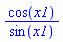 cos(x1)/sin(x1)