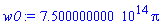 0.7500000000e15*pi