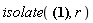 isolate(r^2 = (r*cos(t)-a)^2+(r*sin(t)-b)^2, r)