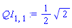 (1/2)*2^(1/2)