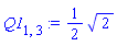 (1/2)*2^(1/2)