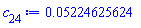 0.5224625624e-1