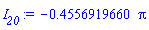 -.4556919660*Pi