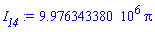 9976343.380*Pi