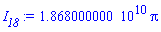 0.1868000000e11*Pi