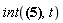 int(((-.4*sin(t)-.5333333334*sin(.6666666668*t))^2+(.4*cos(t)-.5333333334*cos(.6666666668*t))^2)^(1/2), t)