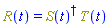 R(t) = Physics:-`*`(Physics:-Dagger(S(t)), T(t))