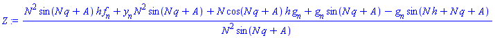 (N^2*sin(N*q+A)*h*f[n]+y[n]*N^2*sin(N*q+A)+N*cos(N*q+A)*h*g[n]+g[n]*sin(N*q+A)-g[n]*sin(N*h+N*q+A))/(N^2*sin(N*q+A))