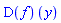 (D(f))(y)