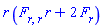 r*((diff(diff(F(r), r), r))*r+2*(diff(F(r), r)))