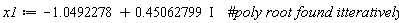x1 := -1.0492278+.45062799*I