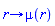 proc (r) options operator, arrow; mu(r) end proc