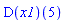 (D(x1))(5)