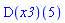(D(x3))(5)