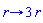 proc (r) options operator, arrow; 3*r end proc