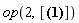 op(2, [parameters = A, B])