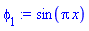 sin(Pi*x)