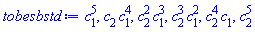 c[1]^5, c[2]*c[1]^4, c[2]^2*c[1]^3, c[2]^3*c[1]^2, c[2]^4*c[1], c[2]^5