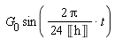 G__0*sin(2*Pi*t/(24*Unit('h')))