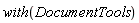 with(DocumentTools)