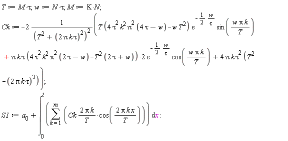 T := M*tau;