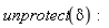 unprotect(delta):