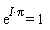 exp(I*Pi) = 1