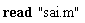 read "sai.m"