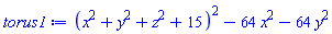 (x^2+y^2+z^2+15)^2-64*x^2-64*y^2