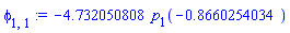 -4.732050808*p[1](-.8660254034)