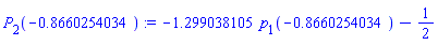 -1.299038105*p[1](-.8660254034)-1/2