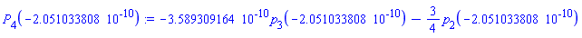 -0.3589309164e-9*p[3](-0.2051033808e-9)-(3/4)*p[2](-0.2051033808e-9)