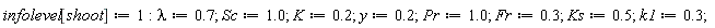 infolevel[Shoot:-shoot] := 1: