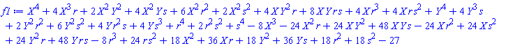 X^4+4*X^3*r+2*X^2*Y^2+4*X^2*Y*s+6*X^2*r^2+2*X^2*s^2+4*X*Y^2*r+8*X*Y*r*s+4*X*r^3+4*X*r*s^2+Y^4+4*Y^3*s+2*Y^2*r^2+6*Y^2*s^2+4*Y*r^2*s+4*Y*s^3+r^4+2*r^2*s^2+s^4-8*X^3-24*X^2*r+24*X*Y^2+48*X*Y*s-24*X*r^2+24*X*s^2+24*Y^2*r+48*Y*r*s-8*r^3+24*r*s^2+18*X^2+36*X*r+18*Y^2+36*Y*s+18*r^2+18*s^2-27