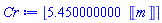 round(5.450000000*Units:-Unit(m))