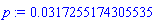 HFloat(0.03172551743055352)