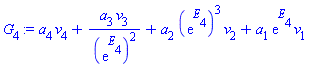 a[4]*v[4]+a[3]*v[3]/(exp(E[4]))^2+a[2]*(exp(E[4]))^3*v[2]+a[1]*exp(E[4])*v[1]