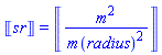 Units:-Unit(sr) = Units:-Unit(m^2/m(radius)^2)