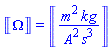 Units:-Unit(`&Omega;`) = Units:-Unit(m^2*kg/(A^2*s^3))