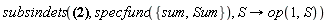 subsindets(sum(sum(`#mover(mi("u"),mo("&circ;"))`[m, n]*exp(-(2*I)*(m*(j+1)*L+l*n*J)*Pi/(J*L)), n = 0 .. L-1), m = 0 .. J-1)+sum(sum(`#mover(mi("u"),mo("&circ;"))`[m, n]*exp(-(2*I)*(m*L*(j-1)+l*n*J)*Pi/(J*L)), n = 0 .. L-1), m = 0 .. J-1)-4*(sum(sum(`#mover(mi("u"),mo("&circ;"))`[m, n]*exp(-(2*I)*Pi*(J*l*n+L*j*m)/(J*L)), n = 0 .. L-1), m = 0 .. J-1))+sum(sum(`#mover(mi("u"),mo("&circ;"))`[m, n]*exp(-(2*I)*Pi*(n*(l+1)*J+L*j*m)/(J*L)), n = 0 .. L-1), m = 0 .. J-1)+sum(sum(`#mover(mi("u"),mo("&circ;"))`[m, n]*exp(-(2*I)*Pi*(n*(l-1)*J+L*j*m)/(J*L)), n = 0 .. L-1), m = 0 .. J-1) = h^2*(sum(sum(`#mover(mi("&rho;",fontstyle = "normal"),mo("&circ;"))`[m, n]*exp(-(2*I)*Pi*(J*l*n+L*j*m)/(J*L)), n = 0 .. L-1), m = 0 .. J-1)), specfunc({Sum, sum}), proc (S) options operator, arrow; op(1, S) end proc)