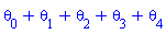 theta[0](x)+theta[1](x)+theta[2](x)+theta[3](x)+theta[4](x)