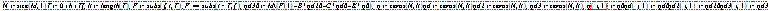 "N:=size(M,1)  T:=0:h:Tf;  lt:=length(T);  F:=subs(f,t,T);  F:=subs(t=T,f);    qd30:=M\(F(1)-B*qd20-C*qd0-K*q0);  q:=zeros(N,lt)  qd:=zeros(N,lt)  qd2:=zeros(N,lt);  qd3:=zeros(N,lt);  q(:,1):=q0  qd(:,1):=qd0  qd2(:,1):=qd20  qd3(:,1):=qd30"