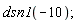 dsn1(-10)